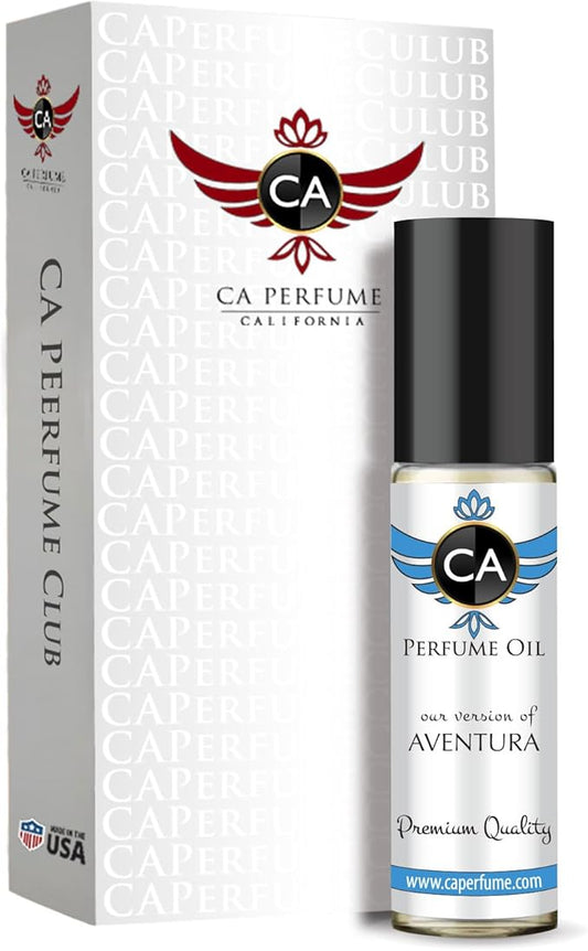 CA Perfume Impression of Aventura for Man Fragrance Body Oils Alcohol-Free Essential Sample Travel Size Roll-On 0.3 Fl Oz/10 ml-BrightBean Baby
