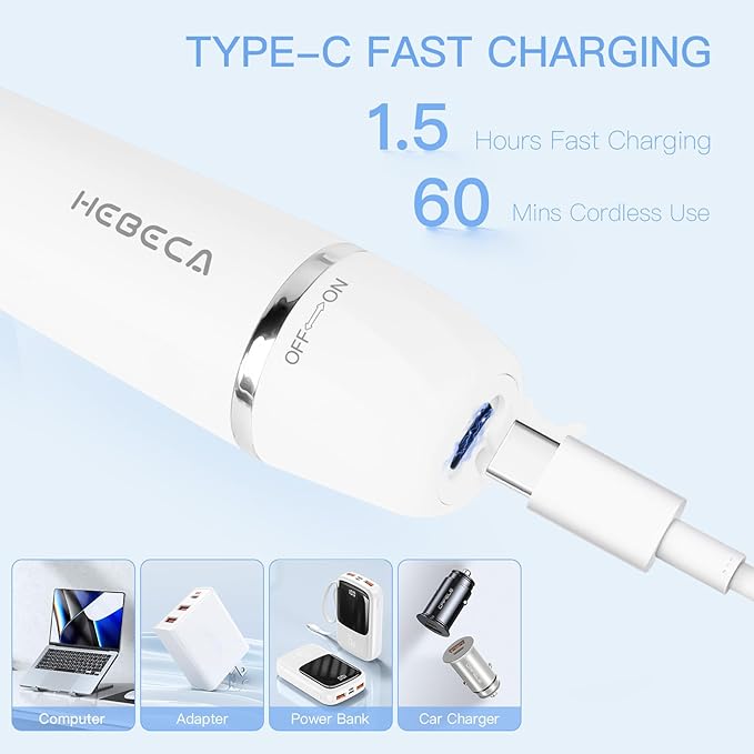 Nose Hair Trimmer for Women and Men, 3-in-1 Electric Facial Hair Removal Rechargeable Portble Waterproof Face Shaver Razor for Nose Ear Eyebrow Peach-Fuzz Lips Chin FT3001-BrightBean Baby