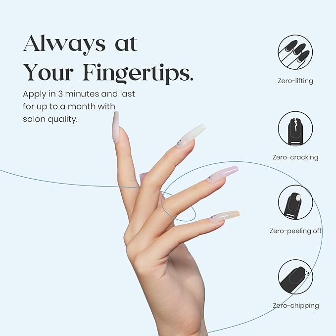 Beetles Milky White Builder Gel for Nails 7 in 1 Strengthener Gel for Nail Extension Building Nail Apex DIY at Home Beauty Gift Sets for Women,Base Coat Need-BrightBean Baby