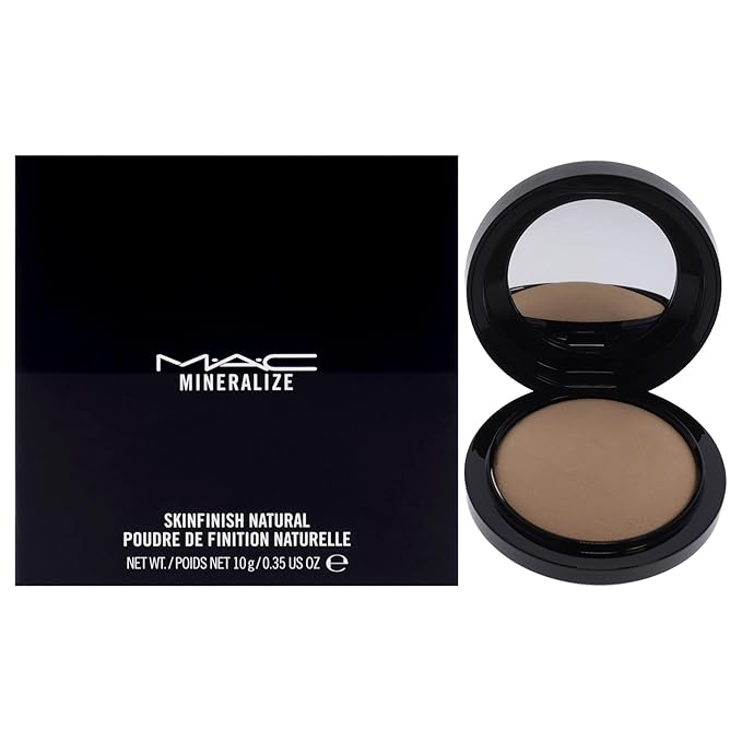 Mineralize Skinfinish Natural - Medium Golden by MAC for Women - 0.35 oz Powder-BrightBean Baby