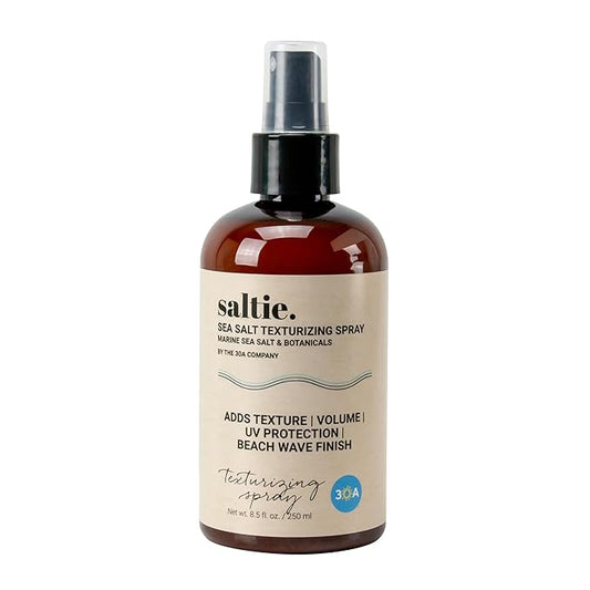Sea Salt Hair Volumizing Spray Adds Texture, Volume, UV Protection, Beach Wave Finish I For All Hair Types (8.5 fl. oz./250ml)-BrightBean Baby