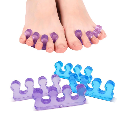 SUNFATT Toe Separators for Pedicure,Toe Separators for Women,Pedicure Toe Spacers for Separating Toenails or Nails,Easy Finger and Toenail Polish Grooming,Soft Gel Toe Spacers Pedicure Kit.-BrightBean Baby