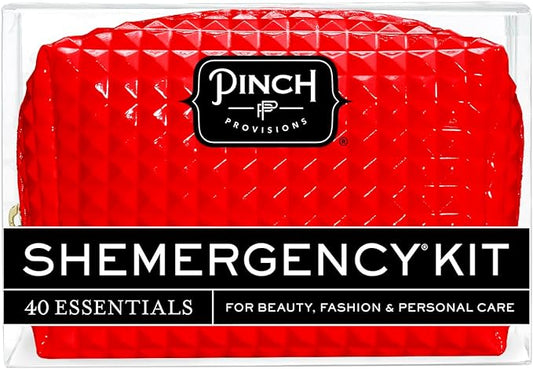 Pinch Provisions Shemergency Kit for Her, 40 Emergency Essential Items, Compact, Multi-Functional Pouch, Gift for Women, Birthday, Bachelorette Parties, and More!-BrightBean Baby