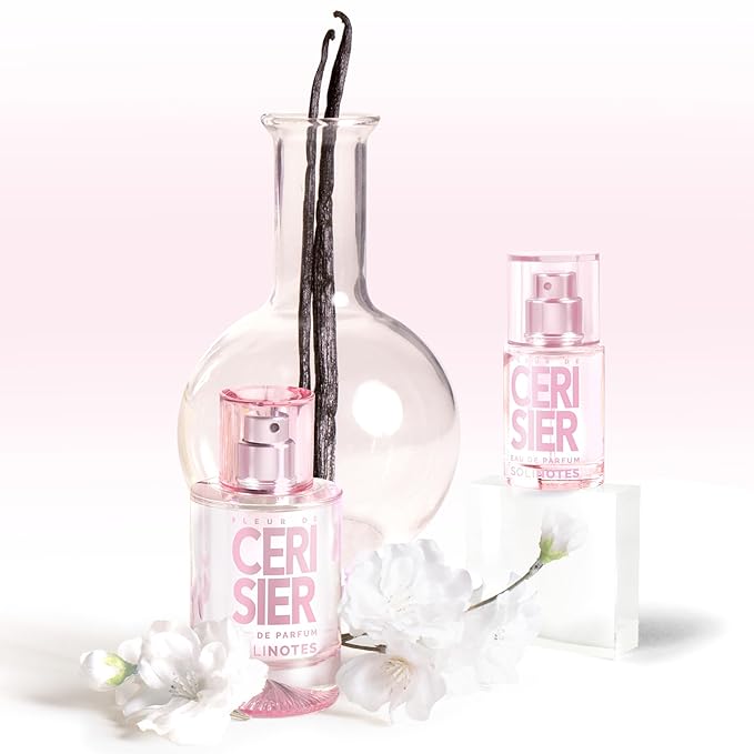 SOLINOTES Cherry Blossom Perfume for Women - Eau De Parfum | Delicate Floral and Soothing Scent - Made in France - Vegan - 1.7 fl.oz-BrightBean Baby
