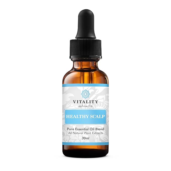 Vitality Extracts Healthy Scalp Essential Oil Blend - 30ml, Cleanse, Hair Growth, Amla Oil, Ayurvedic, Hair Repair, Strengthening, Rejuvenate, Luster & Shine-BrightBean Baby