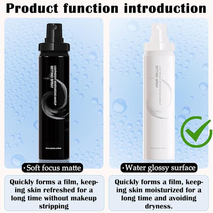 Kaely Setting Spray for Face,Dewy Finish,Waterproof Setting Spray for Makeup Long Lasting,Oil Control Face Mist,Up To 16 Hours,Vegan & Cruelty-Free-BrightBean Baby