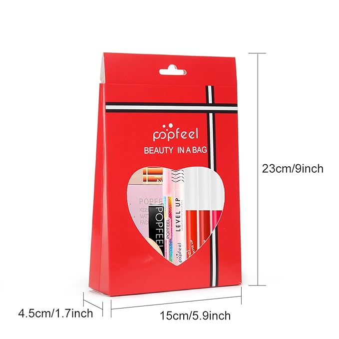 Teens Girls Makeup Kits, Multipurpose Women's Makeup Sets with Naked Eyeshadow Palette, Face Powder, Waterproof Eyeliner, Lipglolss, Makeup Sponge, Eyebrow Mascara, Cream Concealer-BrightBean Baby