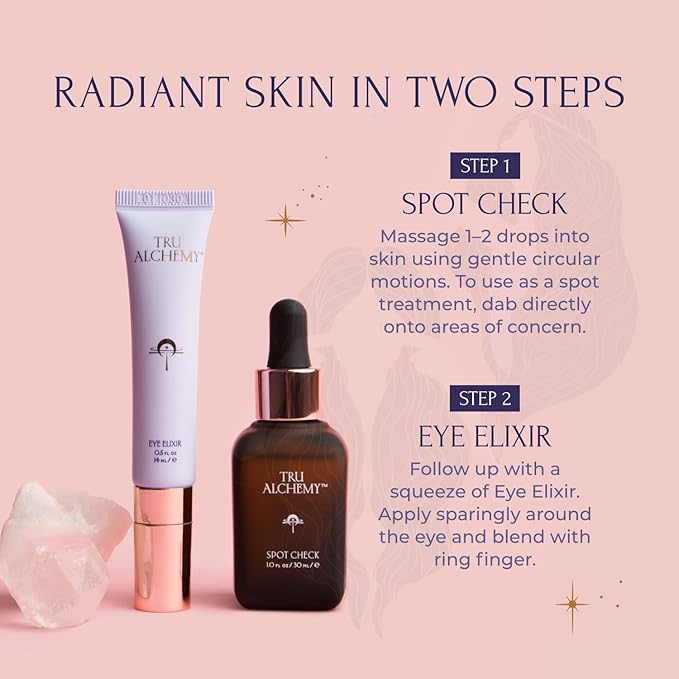 Tru Alchemy Eye Elixir Cooling Eye Treatment Cream - Dark Circle Eye Cream for Puffiness and Bags Under Eyes - Caffeine, Hyaluronic Acid, Vitamin C (2-Pack)-BrightBean Baby