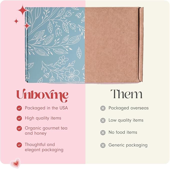 Unboxme Lavender Spa Gift Basket For Women - Relaxation Gifts I Self Care Package with Lavender Scented Candle, Wine Tumbler, Bath Bomb, Soap, Socks, Hand Cream & Bonus Card | Sympathy Gift-BrightBean Baby