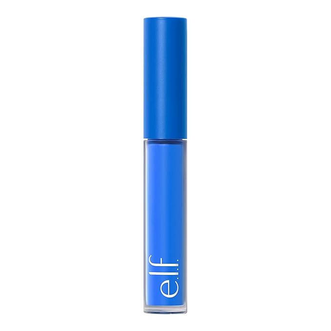 e.l.f. Camo Color Corrector, Hydrating & Long-Lasting Color Corrector For Camouflaging Discoloration, Dullness & Redness, Vegan & Cruelty-Free, Blue-BrightBean Baby