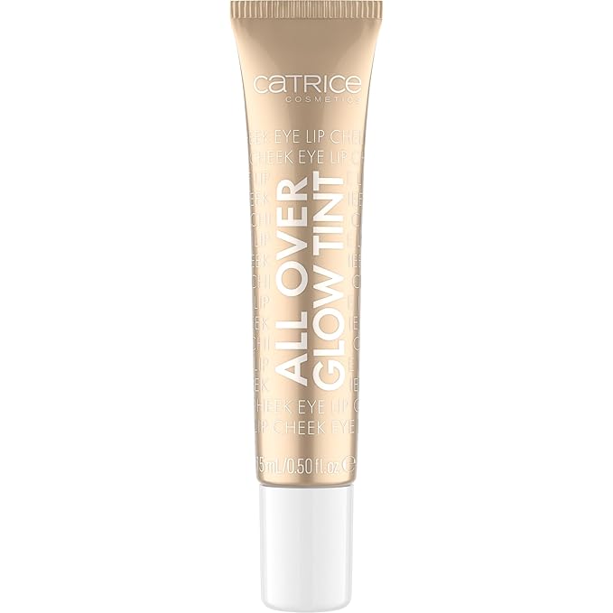 Catrice | All Over Glow Tint | Multi-Use Liquid Highlighter | Face & Body | Vitamin C, Niacinamide, Squalene & Panthenol | Long-lasting & Lightweight | Vegan & Cruelty Free (010 | Beaming Diamond)-BrightBean Baby