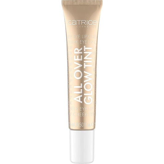 Catrice | All Over Glow Tint | Multi-Use Liquid Highlighter | Face & Body | Vitamin C, Niacinamide, Squalene & Panthenol | Long-lasting & Lightweight | Vegan & Cruelty Free (010 | Beaming Diamond)-BrightBean Baby