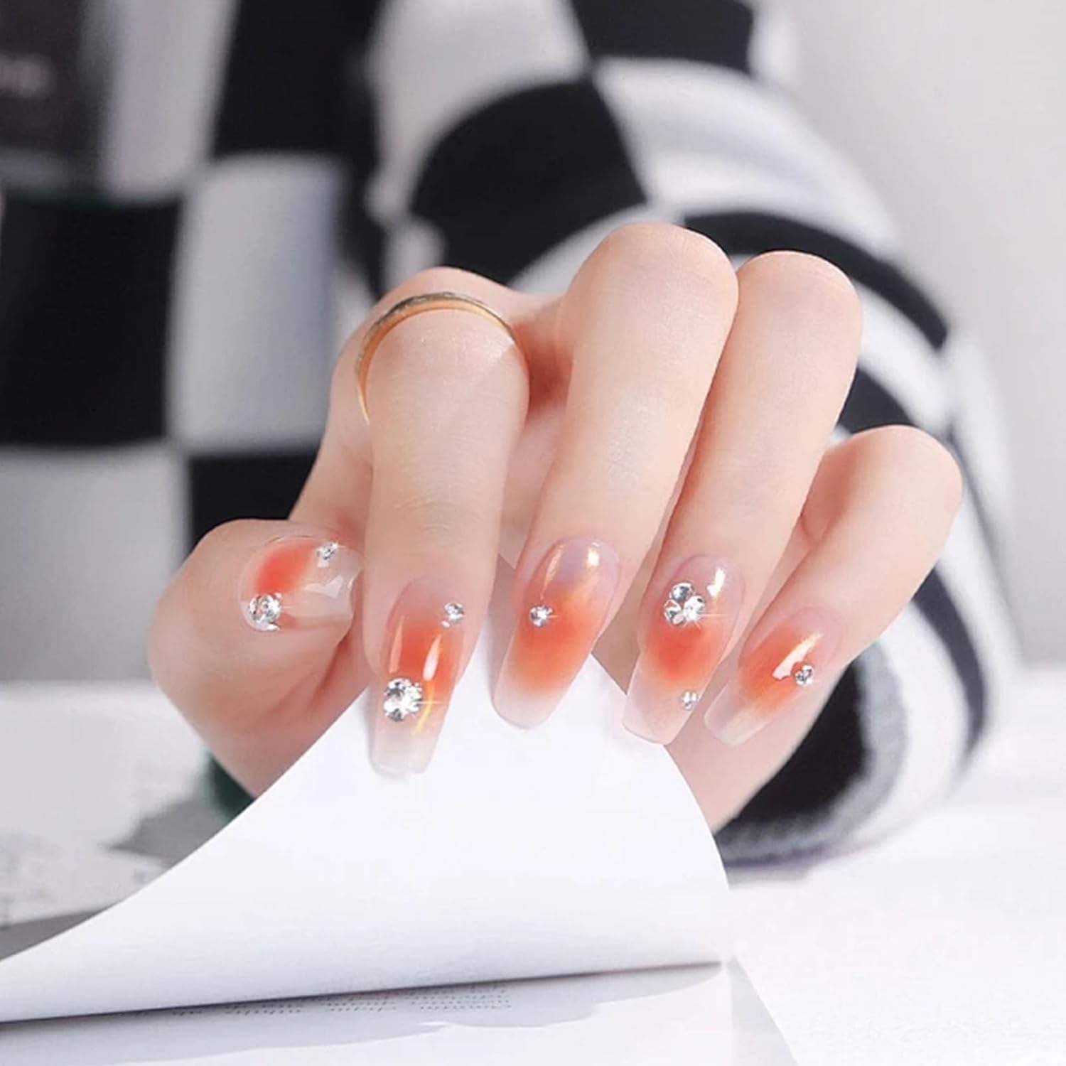 18 Types of 900 Special-Shaped Diamonds + 3200 Flat-Bottomed Nail Rhinestones, Clear Nail Crystal Gems Stone DIY Crafts for Shoes, Clothes, Jewels-BrightBean Baby