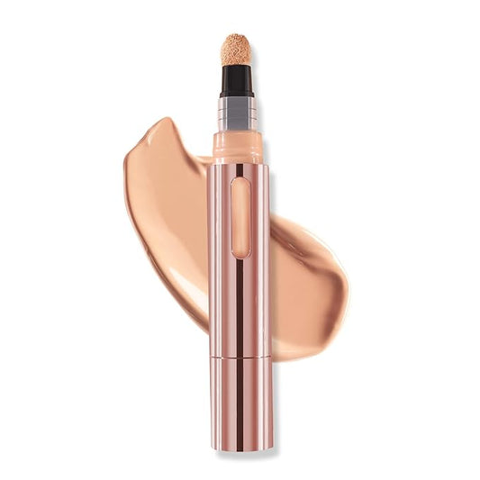 Mally Beauty - The Plush Pen Brightening Concealer Stick - Beige - Hydrating Turmeric, Vitamin E, and Hyaluronic Acid Infused Formula - Medium Buildable Coverage with a Natural, Smooth Finish-BrightBean Baby