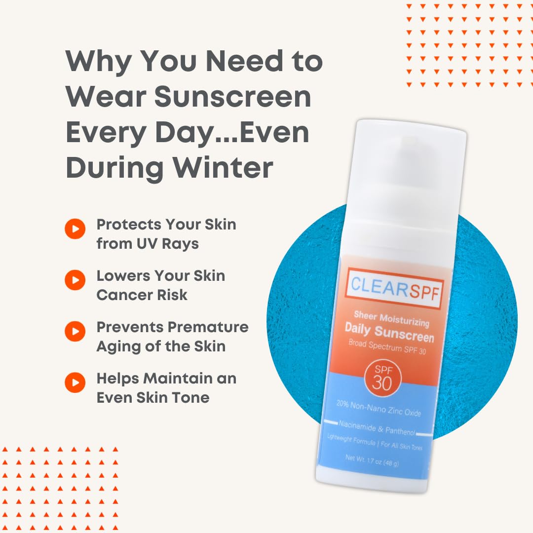 ClearSPF Daily Moisturizing Sunscreen (Sheer)-BrightBean Baby