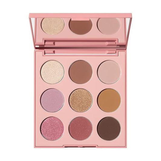 Morphe 9G Sunrise Glow Artistry Palette - Warm & Rosy Neutral Makeup Palette with Matte & Shimmer Finishes - Highly Pigmented Eye Makeup with a Blendable & Buildable Formula (0.35 oz)-BrightBean Baby