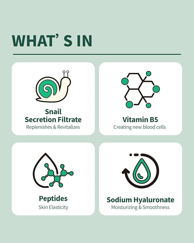 Advanced Snail Repair Eye Stick, Brightening & Tightening Eye Cream for Fine Lines & Dark Circles, Snail Mucin Eye Stick for Sensitive and All Skin Type, 0.25OZ-BrightBean Baby