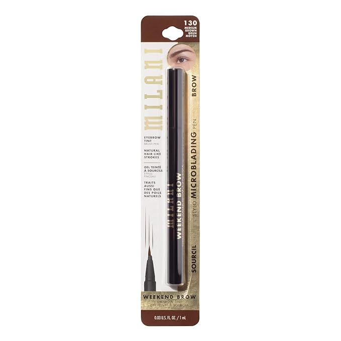 Milani Weekend Brow Eyebrow Tint - 120 Soft Brown-BrightBean Baby