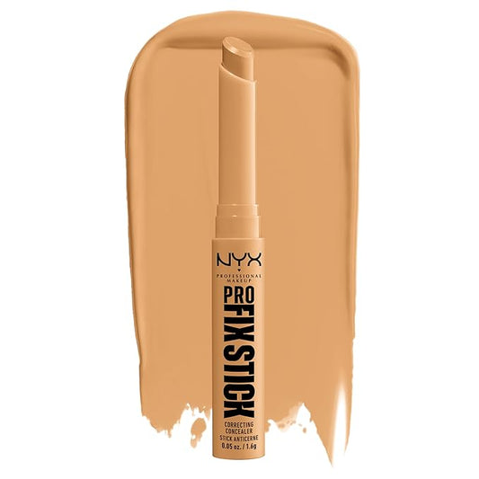 NYX PROFESSIONAL MAKEUP Pro Fix Stick Correcting Concealer, Buildable Medium Coverage Concealer Stick - Classic Tan-BrightBean Baby