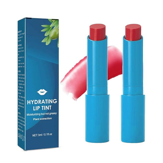 2pcs Thrive Lip Tint Hydrating, Strong Moisturizing Effect Tinted Lip Balm Hydrating, Natural Ingredients Sheer Moisture Lip Tint, Non-Sticky and Long-Lasting Lip Care-BrightBean Baby