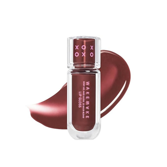 WM X NETFLIX SQUID GAME Dewy Gel Maxi Gloss 15 Solid Blood Set (+Watery Tok Tint Mini 7 Bloody Pop), lips, korean lip-BrightBean Baby