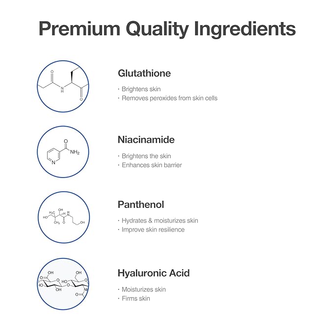 Instant Brightening Kit with Glutathione and Niacinamide | OxygenCeuticals Glutathione ToneUp Kit | Intensive Brightening Ampoule and Cream | 2 Pcs Set | Made in Korea-BrightBean Baby