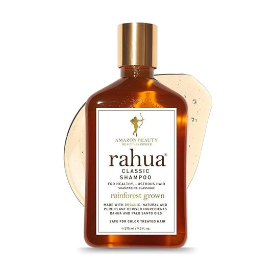 Rahua Classic Hair Shampoo, 9.3 Fl Oz, Naturally Infused, Plant Powered Ingredients, Sulfate Free, Woodsy & Earthy, with Palo Santo Oil for Scalp Care & Silky Hair, Vegan-BrightBean Baby