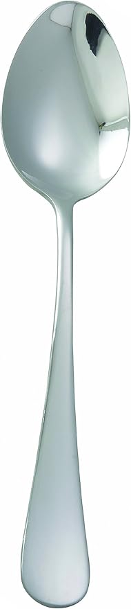 Winco 12-Piece Elite Dinner Spoon Set, 18-0 Stainless Steel