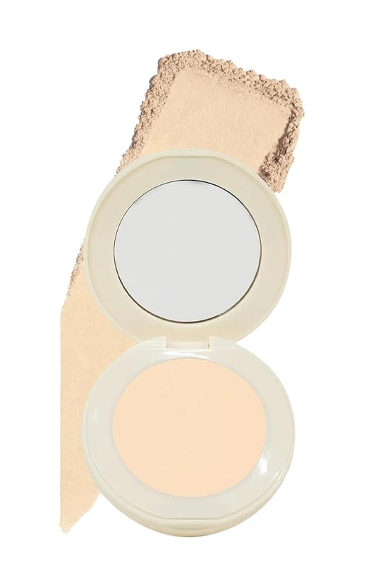 FARMASI Makeup BB All in One Powder, Lightweight, Long-Lasting Medium-Full Coverage with Flawless Finishing, will Look More Natural and Smooth Than Ever, 0.5 oz, Neutral Medium-BrightBean Baby