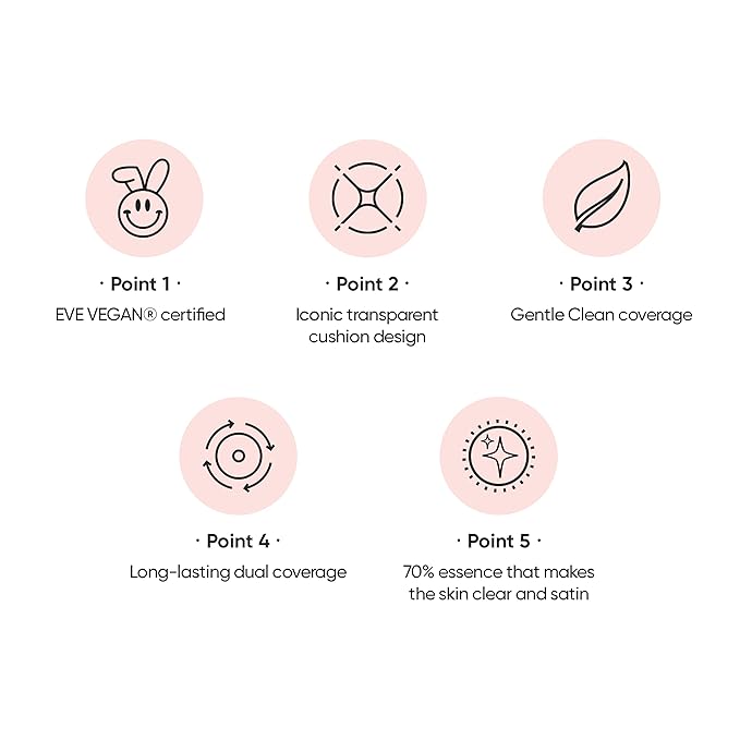 Skin Tune Vegan Cover Cushion Foundation 02 NUDE TUNE | Nude Peach |dewy, glow, long-lasting, double coverage, clean beauty, lightweight, natural look, foundation for sensitive skin, hydrating cushion-BrightBean Baby