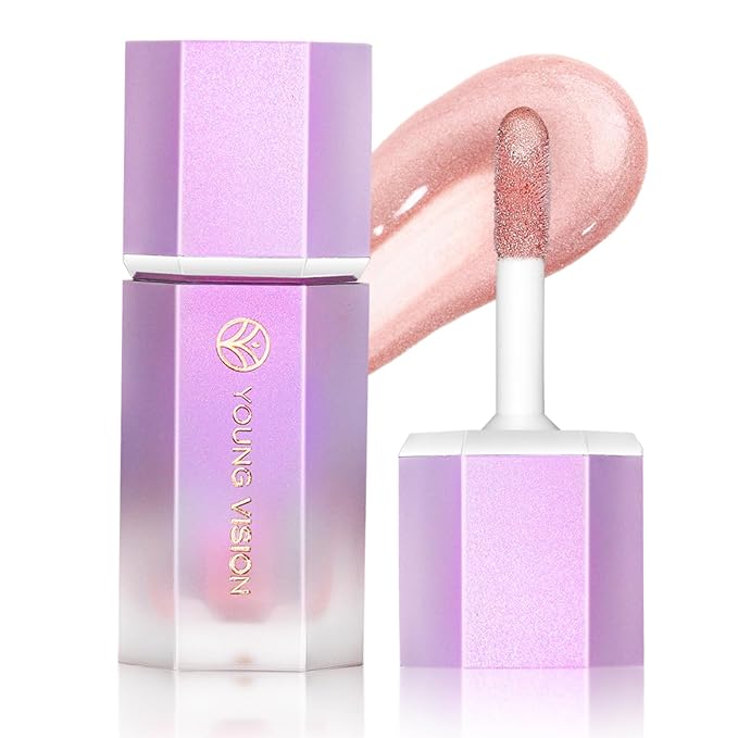 YOUNG VISION Soft Natural Glow Liquid Highlighter, Glow Liquid Illuminator Makeup,Weightless, Long-Wearing, Smudge Proof, Natural-Looking, Dewy Finish,-BrightBean Baby