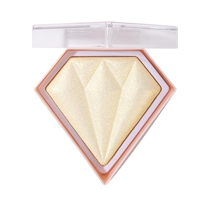 Face Highlighter Luminizers Highlighter powder Translucent Setting Powder High Definition Powder for All Skin Types and Skin Tones(N02)-BrightBean Baby