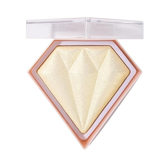 Face Highlighter Luminizers Highlighter powder Translucent Setting Powder High Definition Powder for All Skin Types and Skin Tones(N02)-BrightBean Baby