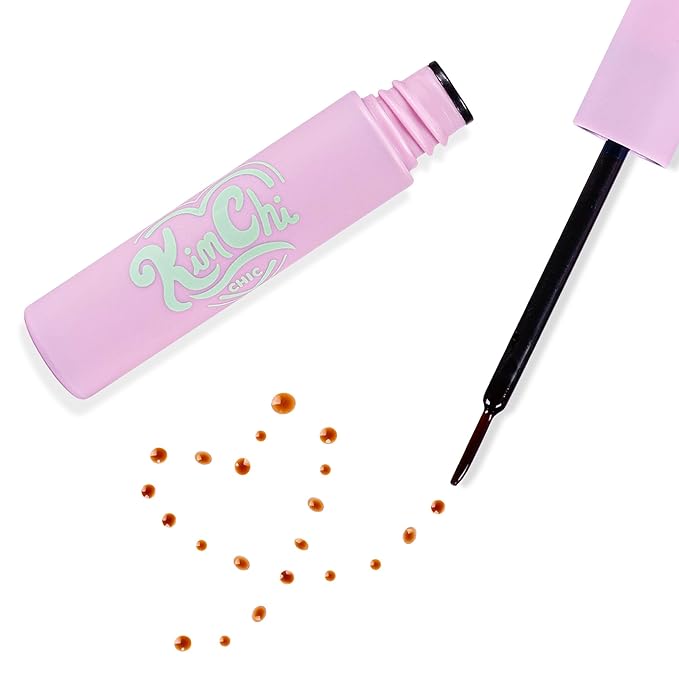 KimChi Chic Beauty Candy Girl Fake Freckle Pen, Natural-Looking and Fast-Drying Faux Freckles Face Makeup, Afternoon In The Flower Field Red-Brown Shade, 0.10 fl oz-BrightBean Baby
