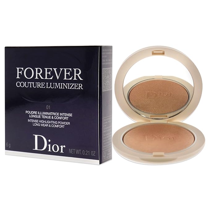 Christian Dior Forever Couture Luminizer - 01 Nude Glow Highlighter Women 0.21 oz-BrightBean Baby