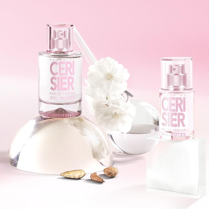 SOLINOTES Cherry Blossom Perfume for Women - Eau De Parfum | Delicate Floral and Soothing Scent - Made in France - Vegan - 1.7 fl.oz-BrightBean Baby