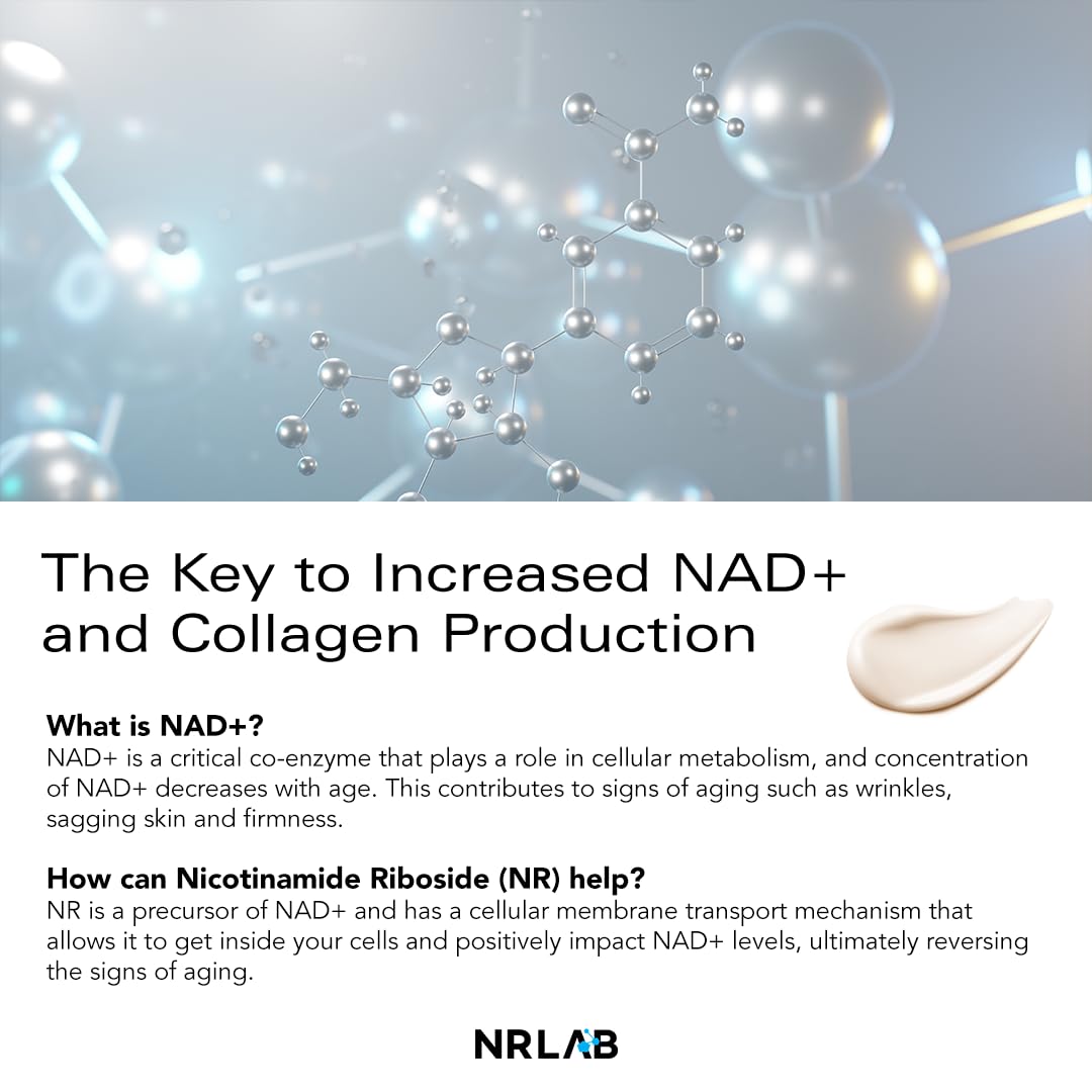 Anti-Aging Korean Serum with NR for Glass Skin– Hydrating, Anti-Aging, Firming & Brightening– Clinically Tested - K-Beauty Innovation - Korean Moisturizer – Ampoule-to-Cream Formula [1.52oz]-BrightBean Baby