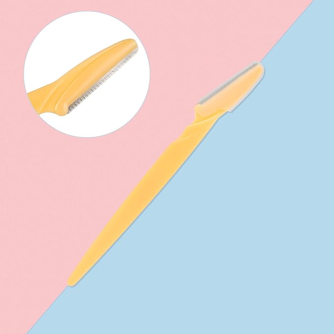 30 Pieces Eyebrow Razor Shaper Trimmer Shaver Facial Razor with Precision Cover for Women and Men-BrightBean Baby