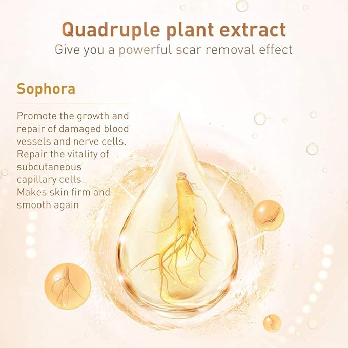 Acne Scar Removal Cream Stretch Marks Face Skin Cream Shrink Pores Gel-Fade Scar Marks Acne Skin Care (Packaging Upgrade) VeniCare-BrightBean Baby