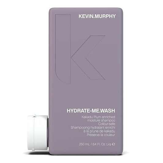 KEVIN.MURPHY HYDRATE-ME.WASH - Hydrating Shampoo for Natural & Coloured Hair - For Dull, Parched & Dry Hair - Deep Nourish Shampoos - 250 ml / 8.4 fl oz-BrightBean Baby