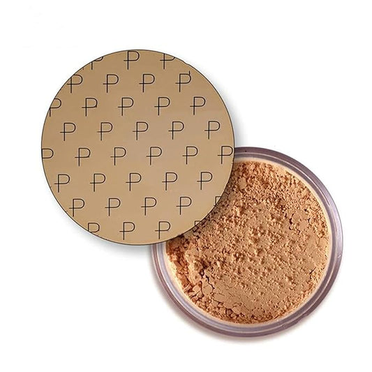 MAEPEOR Matte Setting Loose Powder 8 Colors Smooth and Lightweight Face Powder for Brightening and Setting Makeup with Face Puff (05 Heat)-BrightBean Baby