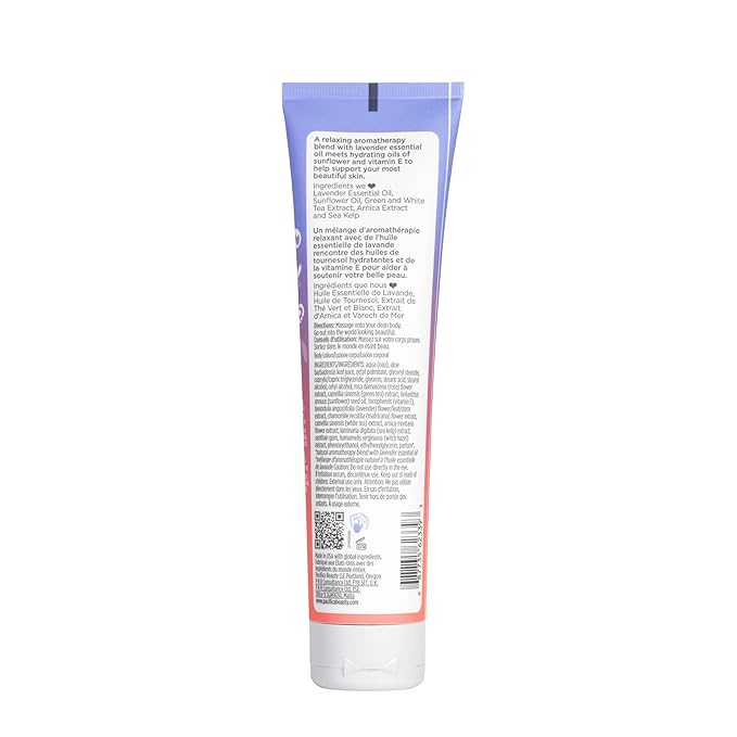 Pacifica Lavender Moon Body Lotion – Relaxing Lavender & Rose Scented Moisturizer w/Chamomile & Vitamin E, Calming Aromatherapy Cream for Nighttime Shower Vegan & Cruelty-Free Dermatologist Tested-BrightBean Baby