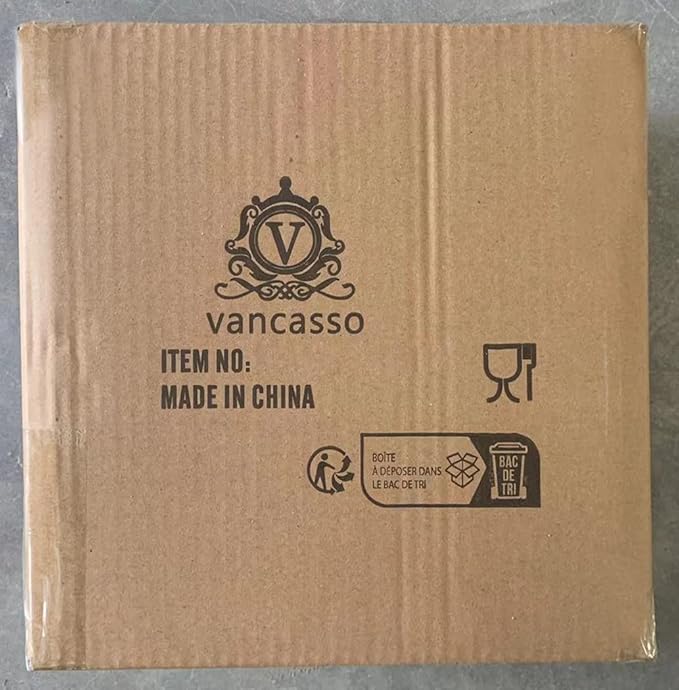 vancasso Bonita Pasta Bowls Set of 6, 50oz Large Salad Bowls for Kitchen, Corlorful Stoneware Serving Bowls Dishwasher & Microwave Safe