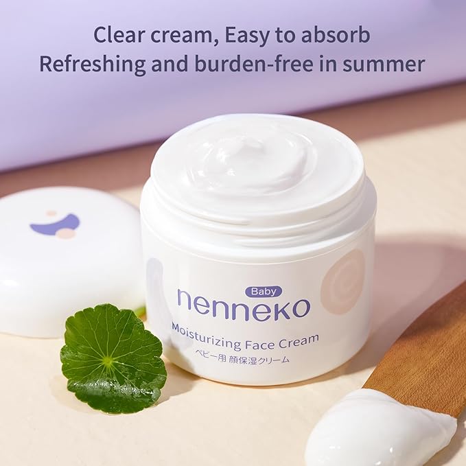 Moisturizing Face Cream, Deep Moisturizing Baby Face Cream for Dry,Eczema Prone & Sensitive Skin,Soothes Irritation & Promotes Healing,Repairs & Rehydrates Dry Skin-BrightBean Baby