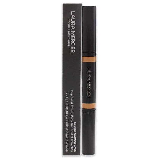 Laura Mercier Secret Camouflage Concealer Duo Stick - 3N Medium with Neutral Undertones Women 2 x 0.3 oz-BrightBean Baby