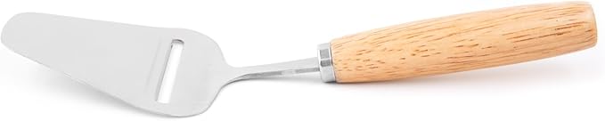 Fox Run Cheese Slicer, 8" Stainless Steel Cheese Plane With Wood Handle