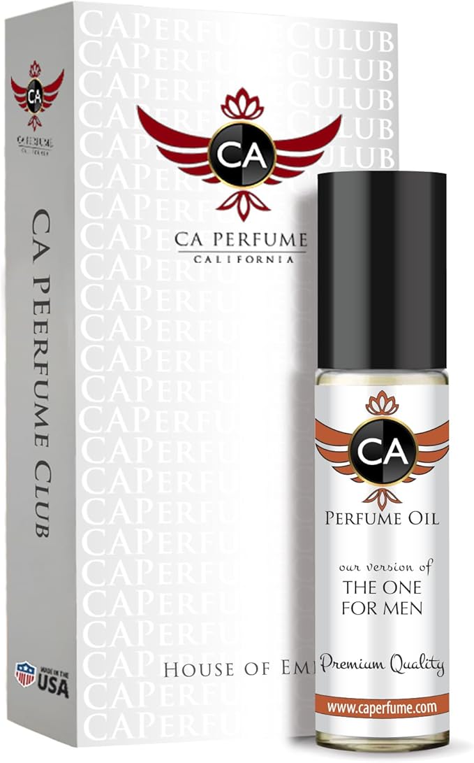 CA Perfume Impression of The One For Men Fragrance Body Oil Dupes Alcohol-Free Sample Travel Size Roll-On 0.3 Fl Oz/10ml-BrightBean Baby
