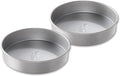 USA Pan Bakeware Round Cake Pan, 9 inch, Nonstick & Quick Release Coating, Made in the USA from Aluminized Steel, Set of 2