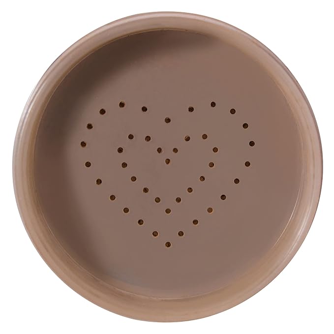Kimchi Chic Beauty Puff Puff Pass Set and Bake Powder, Loose Face Powder with Extra Fluffy Setting Powder Puff, Soft Brown Face Makeup for Uneven Skin Tone, 08 Chocolate-BrightBean Baby