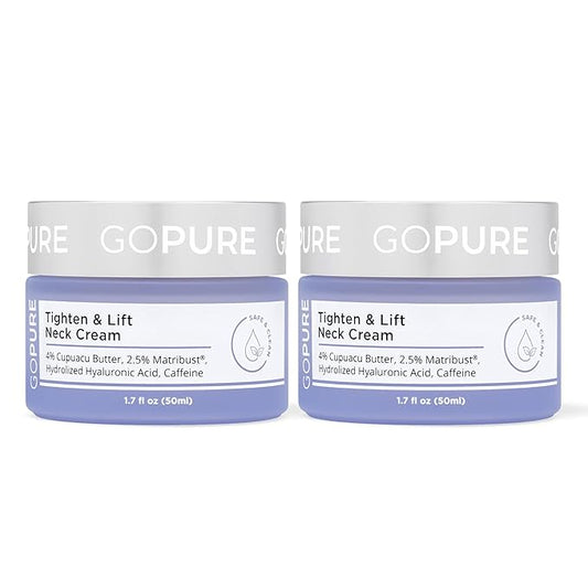 goPure Tighten and Lift Neck Cream - Clinically Tested - Pack of 2-BrightBean Baby